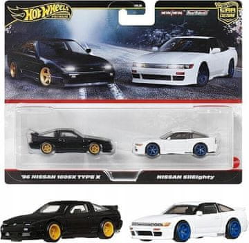 Hot Wheels AVTODELCI PREMIUM CULTURE, paket 2, Nissan 180SX Type-X 96 / Nissan Silei