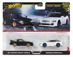 Hot Wheels AVTODELCI PREMIUM CULTURE, paket 2, Nissan 180SX Type-X 96 / Nissan Silei