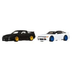 Hot Wheels AVTODELCI PREMIUM CULTURE, paket 2, Nissan 180SX Type-X 96 / Nissan Silei