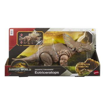 Jurassic World Mattel Jurski svet Gigantic Thrashers Figura Eotriceratops