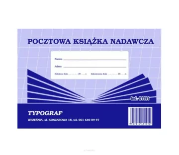 Poštna odpremna knjiga A5