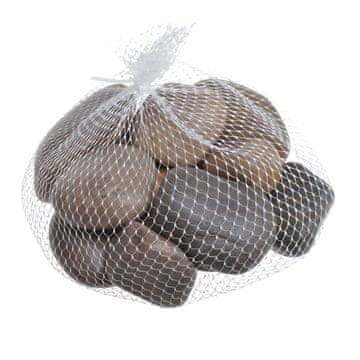 BIO Komplet rdečih rečnih kamnov 1kg 4-6 kosov
