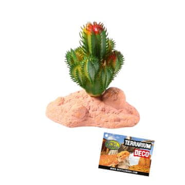 umetni terarijski rastlinski kaktus 10 cm