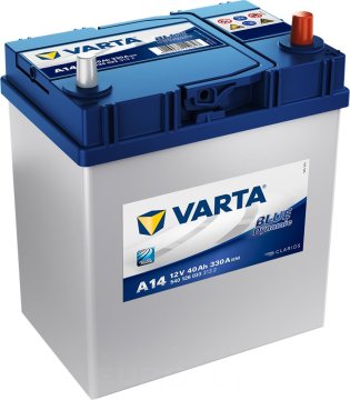 Varta AKUMULATOR 40AH D+ 330A DYNAMIC SLI (A14) 187X127X227 709184 - 40AH (za japonska vozila) (A14) 540126033K262