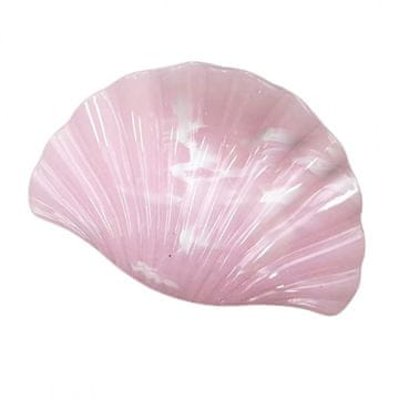 SPONKA ZA LASE, SPONKICA Z VZORCEM ŠKOLJK, XL MARMOR, PRIJEMALNIK ZA LASE, ELEGANTEN