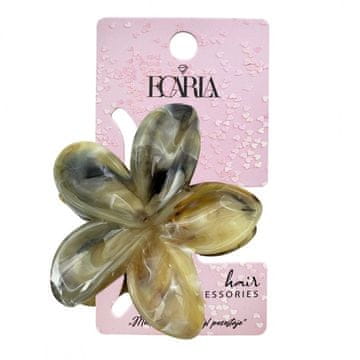 SPONKA ZA LASE XL BISERNI CVET MELANGE OKRAS ZA LASE 7,5 CM