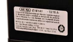 TLAČNO STIKALO ET24V10/16 8/10bar 10-16A 5,5-7,5kW 400V 1/4" 4-smerno NE-MA