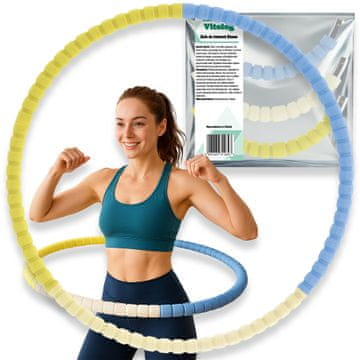 It BC Hula Hoop za trebušne vadbe, zložljivo masažno kolo za hujšanje