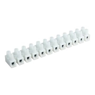 DE Priključni blok 10 mm2, 12-polni električni blok s pokrovom kabla VDE/UL DGN 3664