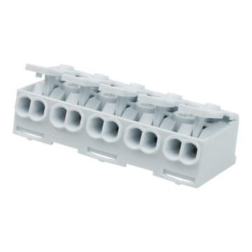 DE Električna kocka s hitrim konektorjem, ročico 5x0,75-2,5 mm2 450 V VDE DGN 3787