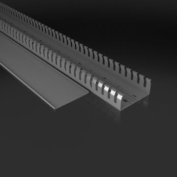 em KOMBINIRANI KABELSKI KANAL 100X40 S POKROVOM, ZAŠČITA KABLA 1M