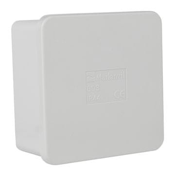 ELEKTRIČNA INSTALACIJSKA RAZVODNA DOZA IP44 80X80X40 MM PRAZNA