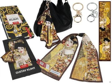 Carmani OBESEK ZA KLJUČE Z OZNAKO ZA TORBO GUSTAV KLIMT ADELA KOT DARILO