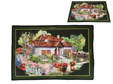 Carmani BELA KOPALNIŠKA PREPROGA MANOR DEKORATIVNA PREPROGA HOUSE