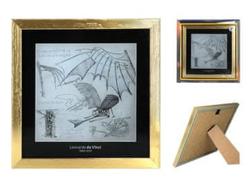 Carmani REPRODUKCIJA SLIKE LEONARDO DA VINCI SKICA SLIKE V OKVIRJU DEKORACIJA