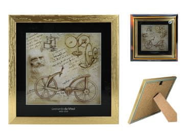 Carmani GRAFIKA REPRODUKCIJE SLIKE LEONARDO DA VINCI SLIKA V OKVIRJU DEKORACIJA