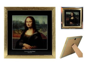 Carmani REPRODUKCIJA SLIKE MONA LIZA LEONARDO DA VINCI SLIKA V OKVIRJU DEKORACIJA