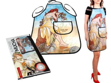 Carmani ALFONS MUCHA KUHINJSKI PREDPASNIK POLETNI ZAŠČITNI PREDPASNIK ZA KUHARJA