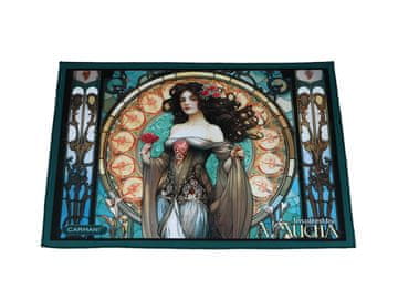 Carmani ALFONS MUCHA PODLOGA ZA NAMIZJE DEKORATIVNA PODLOGA KUHINJA DNEVNA SOBA