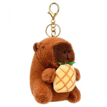 OBESEK ZA KLJUČE PLIŠASTA IGRAČA ANANAS CAPYBARA 10CM BRL388