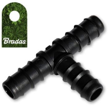 Bradas T-SPOJ 3X CEVNI ČEP 25 MM ZA PRIKLJUČEK CEV ZA KAPLJENJE 7331
