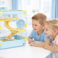 Eve Miku Double Easy Blue - Kletka za male glodavce