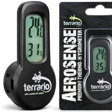 Terrario AeroSense termo-higrometer - LCD termometer in merilnik vlažnosti
