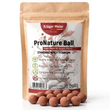 E.I. ProNature Ball 15 - gnojilne kroglice z biostimulantom