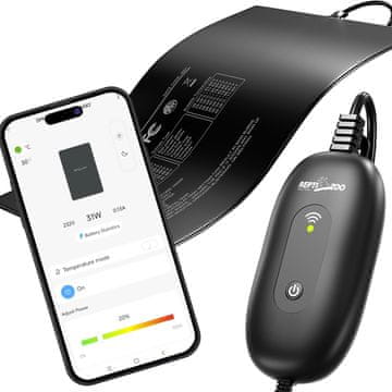 PTI pametna WiFI grelna podloga 23W - grelna podloga, ki jo upravljate z aplikacijo