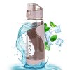 STEKLENICA ZA VODO FITNES GYM 600 ml prenosna mala BD02