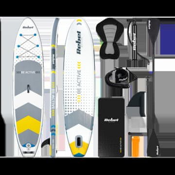 Rebel Napihljiva SUP deska s plavalnim sedežem, komplet veslov, 350 cm