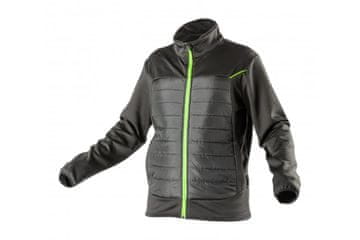 Hoegert LEVIN hybrid fleece jacket black 2XL (56)