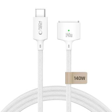 Tech-protect MMC01 magnetni kabel USB-C / MagSafe 3 140W 3m, bel