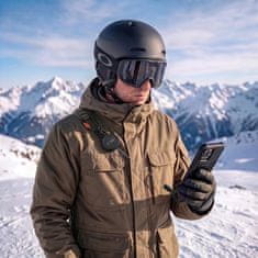 Tech-protect ATH04 varnostna vrvica za mobilni telefon in ključe, črna / oranžna