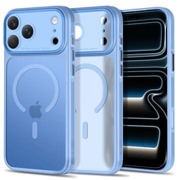 Tech-protect MagPrime MagSafe CC ovitek za iPhone 17 Pro Max / 18 Pro Max, svetlo moder