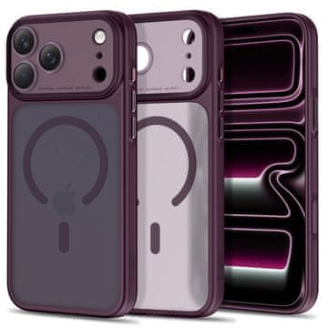 Tech-protect MagPrime MagSafe CC ovitek za iPhone 17 Pro / 18 Pro, bordo
