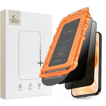 Tech-protect Quick Set Spy 2x zaščitno steklo za iPhone 18 Pro Max, črno