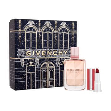 Givenchy Irresistible Very Floral darilni set parfumska voda 50 ml + šminka Le Rouge Sheer Velvet 1,5 g 27 za ženske