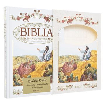 D+N Otroška Biblija "Zgodba o odrešenju v zgodbah" v etuiju