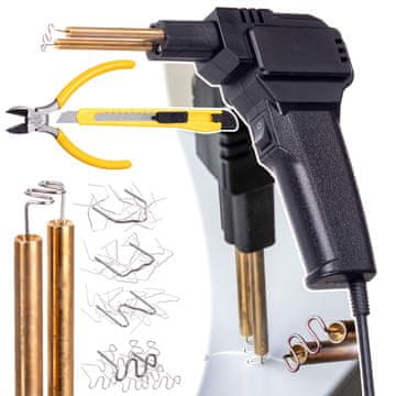PLASTIČNA VARILNA PIŠTOLA 60W 230V SPONKE