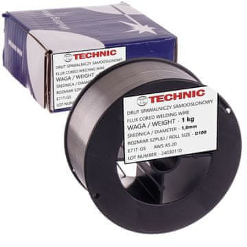 SAMOZAŠČITNA VARILNA ŽICA MIG-MAG 1,0 MM 1 KG ZA VARJENJE JEKLA