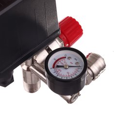 TLAČNO STIKALO, KOMPRESORNO TLAČNO STIKALO 230 V Z REDUKTORJEM, MANOMETER