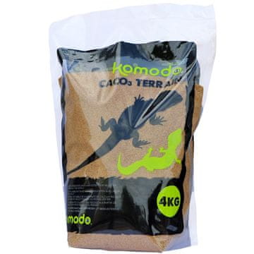 KOMODO CaCo3 Sand Caramel - užitni pesek za plazilce