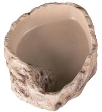 PTI TERARIJSKA POSODA ZA VODO IN HRANO ZA AGAMO, ŽELVO, GEKONA 28X22X6CM