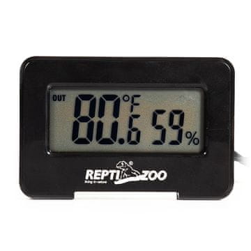 PTI TERMOMETER IN HIGROMETER Z LCD ZASLONOM ZA TERARIJ IN TERARIJEVO SONDO