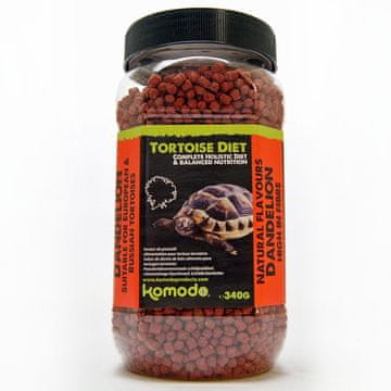 KOMODO HRANA ZA ŽELVE MLEČNE GRANULE KOMPLETNA PREHRANA VITAMINI 340G