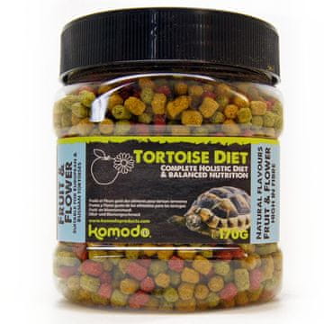 KOMODO Tortoise Diet Fruit Flower 170g - hrana za želve