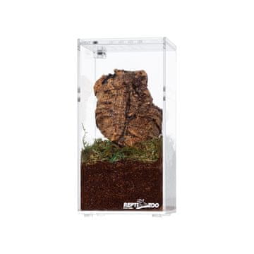 PTI AKRILNI TERARIJ ZA MALE ŽIVALI PROZOREN 7,5X7,5X15CM