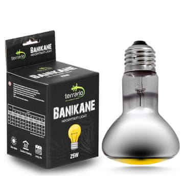 Terrario NEODIMSKA GRELNA ŽARNICA ZA TERARIJ, PLAZILCE, DVŽIVŠKE, SESALCE, PTICE, UVA TOPLOTA 25 W