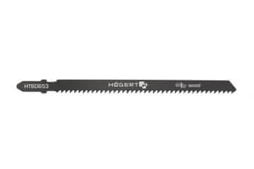 Hoegert Listi za vbodno žago za les. 9 TPI. 126 mm. 5 kom